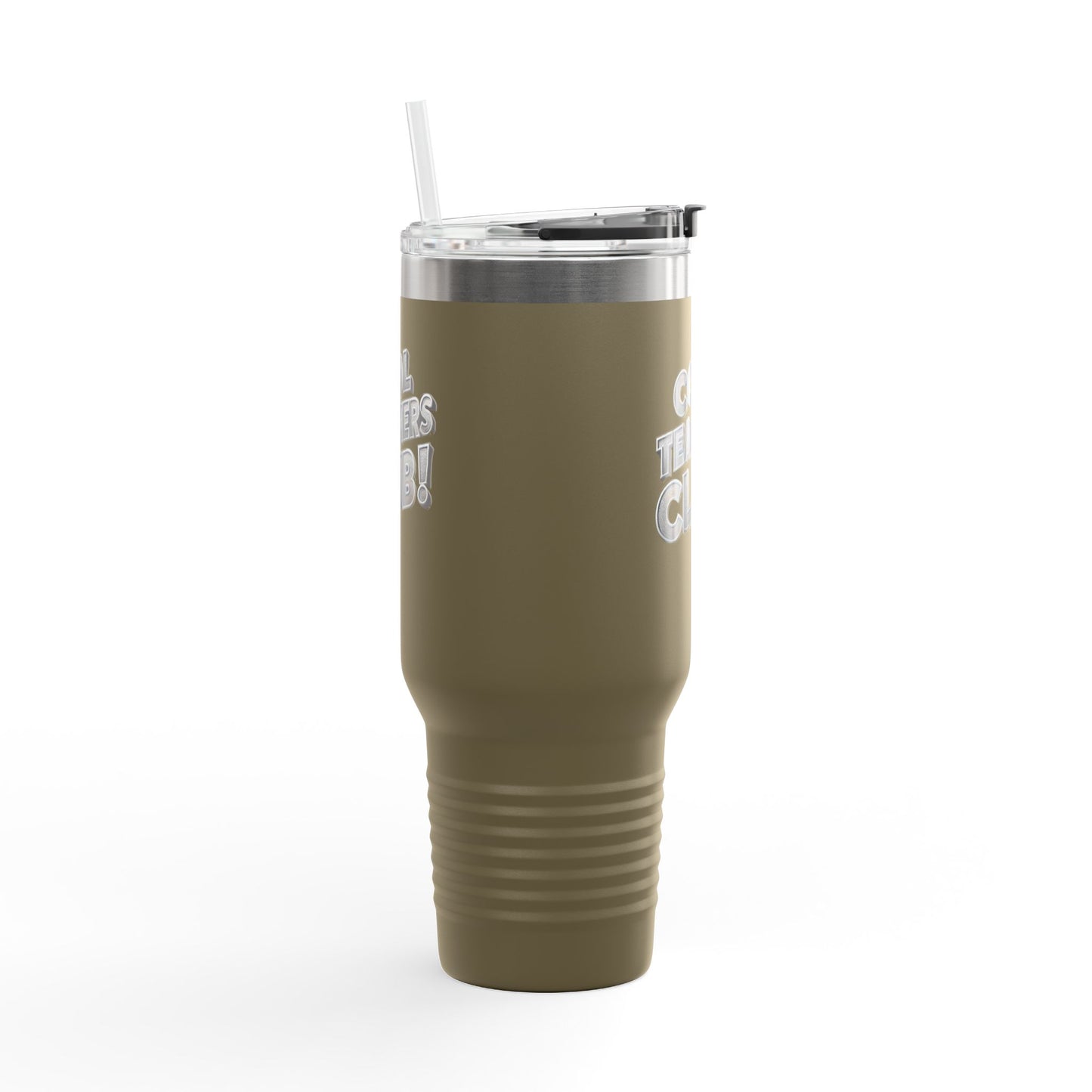 Cool Teacher's Club, Spill-proof, 40oz Stainless Steel Insulated Travel Mug