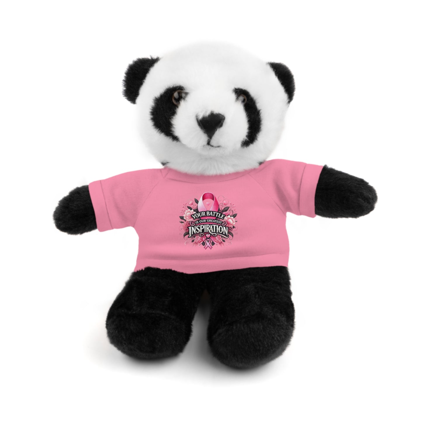 Breast Cancer Awareness Stuffed Animals with Tee