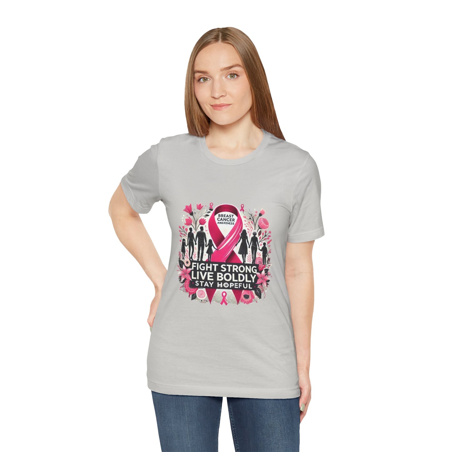 Breast Calendar Awareness Unisex Jersey Short Sleeve Tee