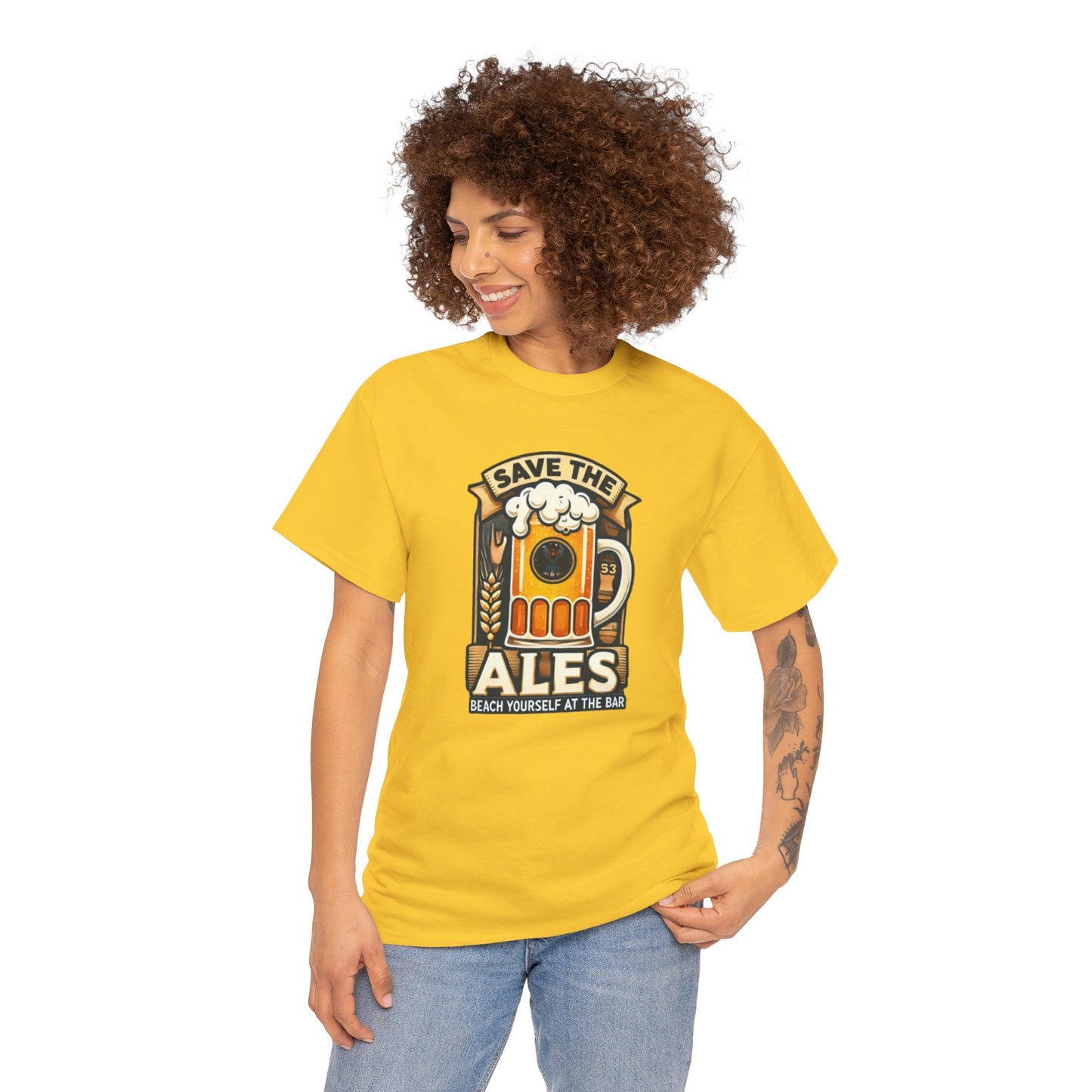 Save The Ales Unisex Heavy Cotton Tee