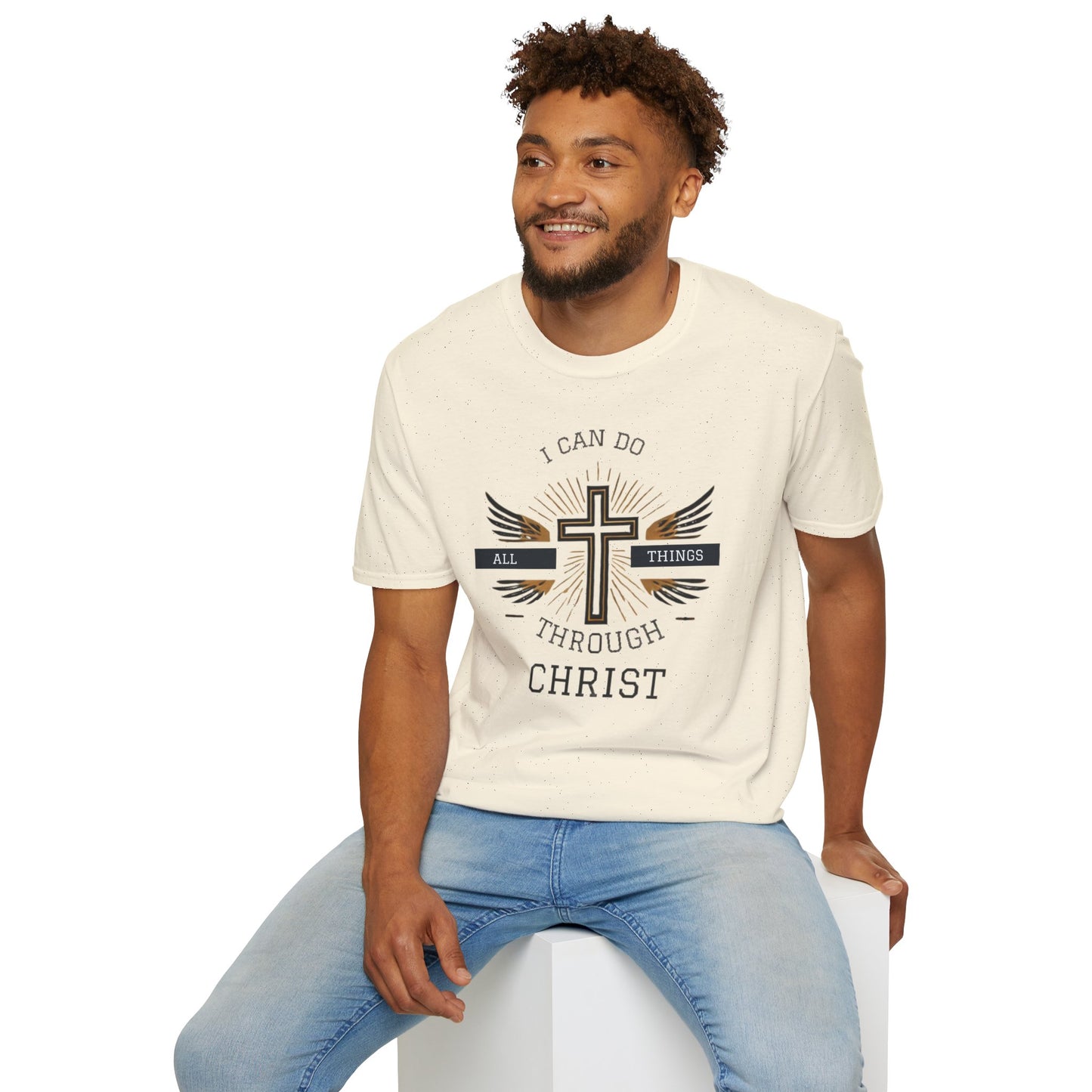 All Things Through Christ Unisex Softstyle T-Shirt