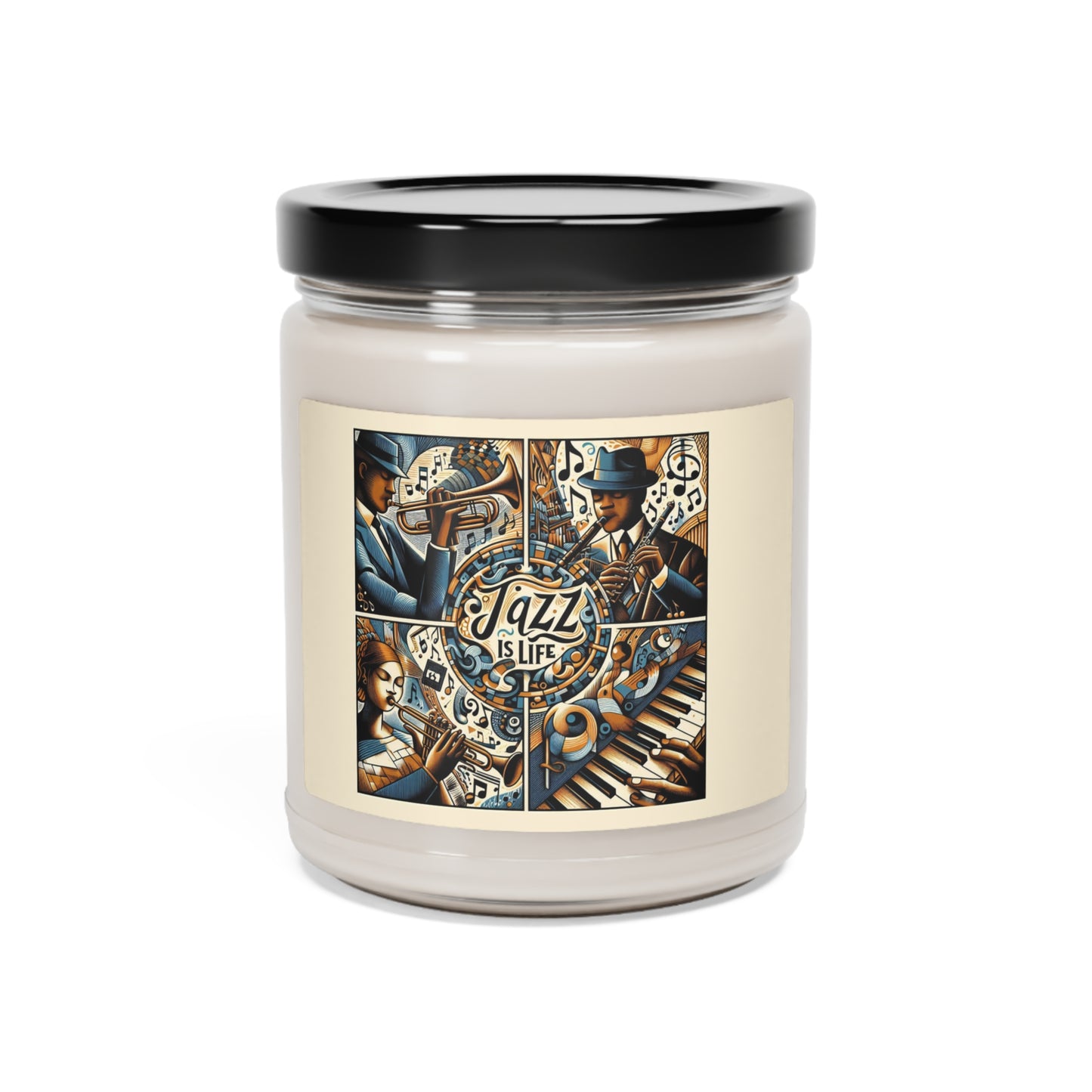 Jazz Is Life 9oz Scented Soy Candle