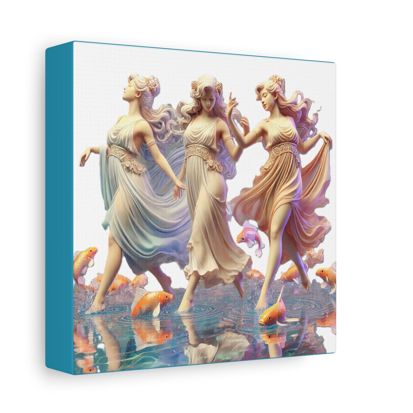 Canvas Print - Playful Greek Goddesses
