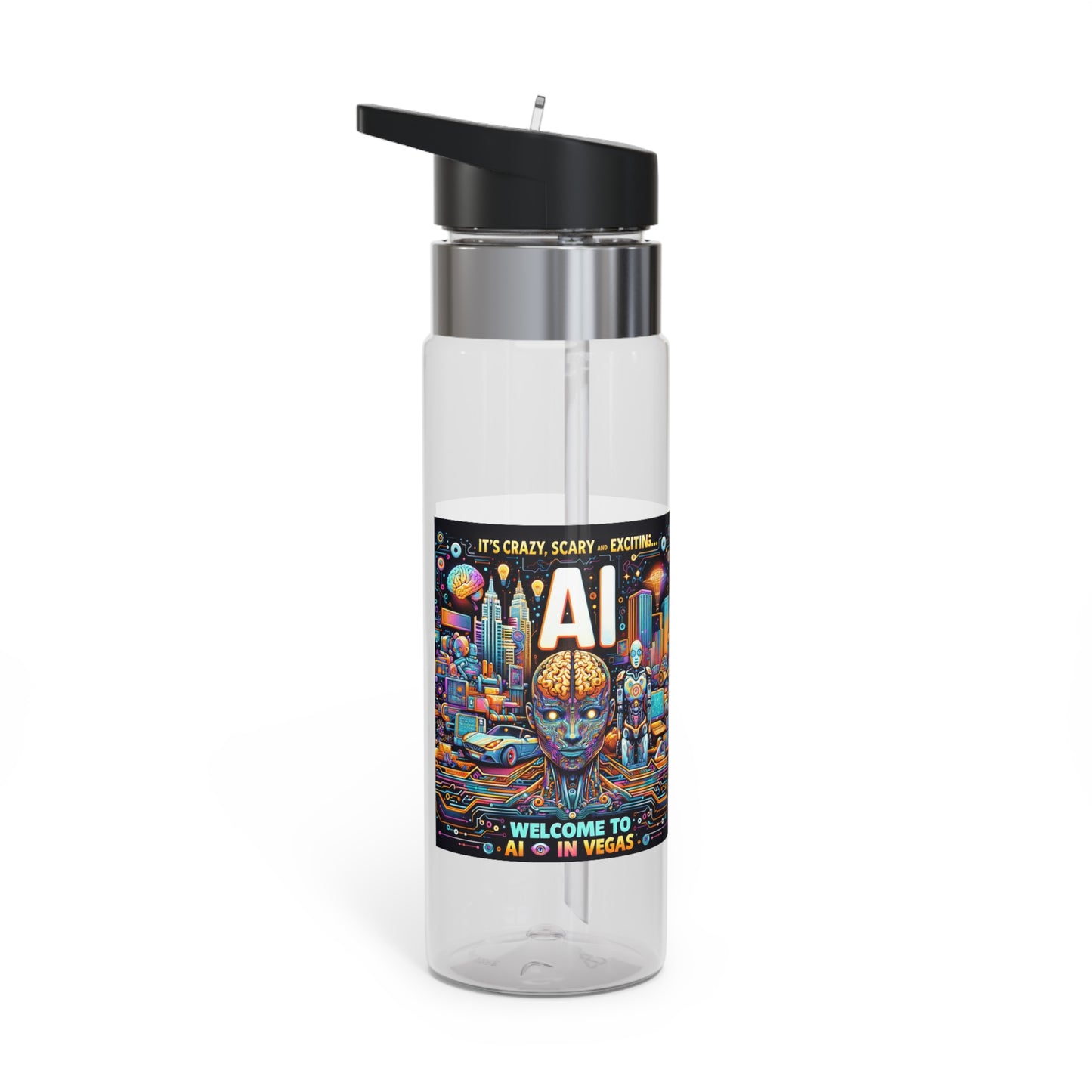 AI In Vegas 20oz Sport Bottle