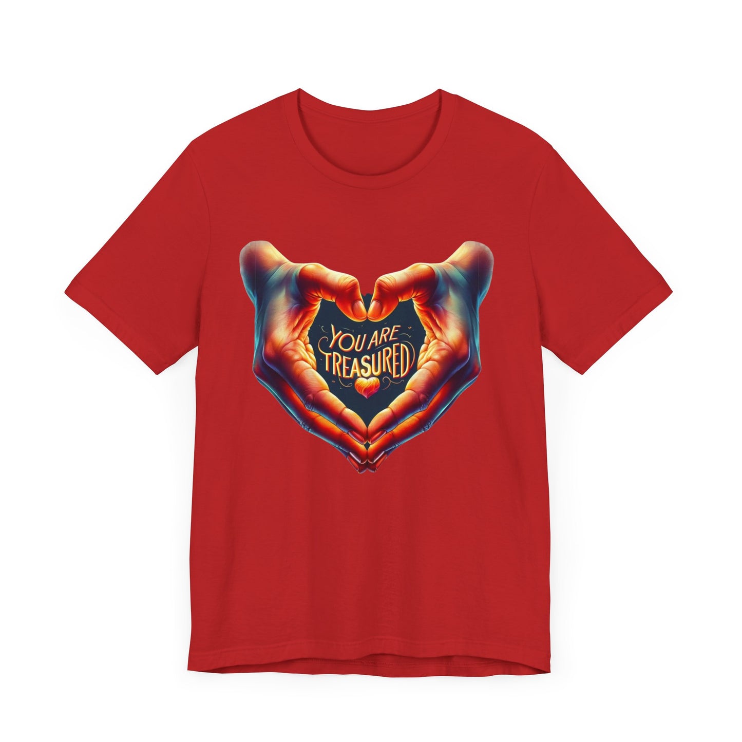 You Are Treasured - Both Sides Printed - Short Sleeve Tee