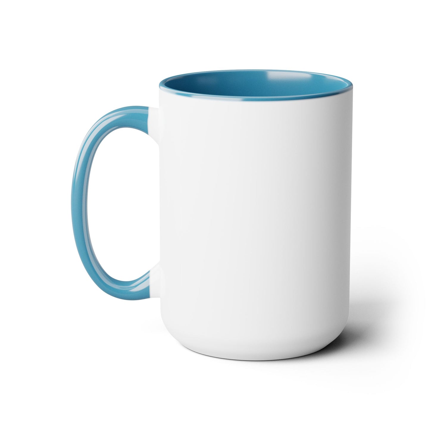 World's Greatest Teacher - Two-Tone Coffee Mugs, 15oz, (RightG3)