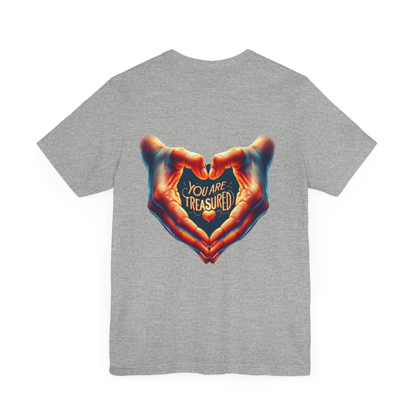 You Are Treasured - Both Sides Printed - Short Sleeve Tee
