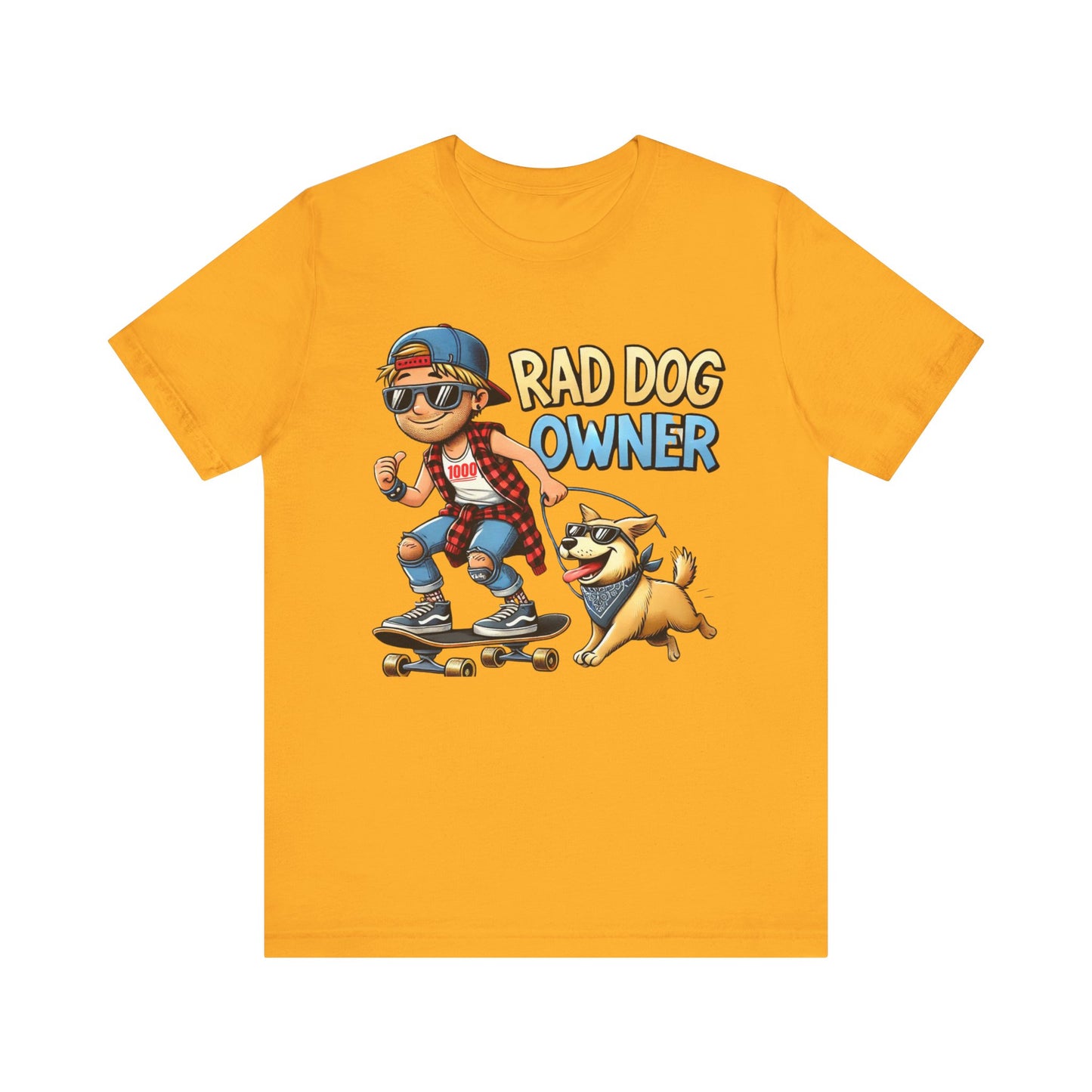 Rad Dog Owner Unisex Jersey Short Sleeve Tee