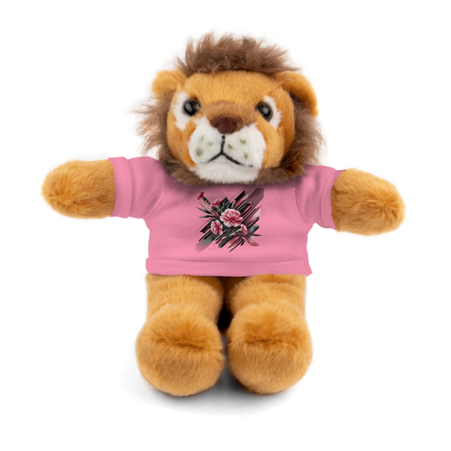 Pink Carnation Designer Stuffed Animals with Tee