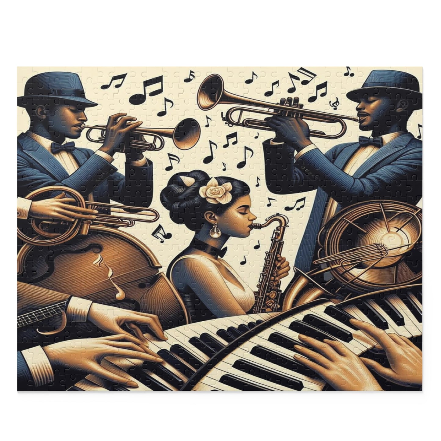 Jazzin' It Up Puzzle (120, 252, 500-Piece)