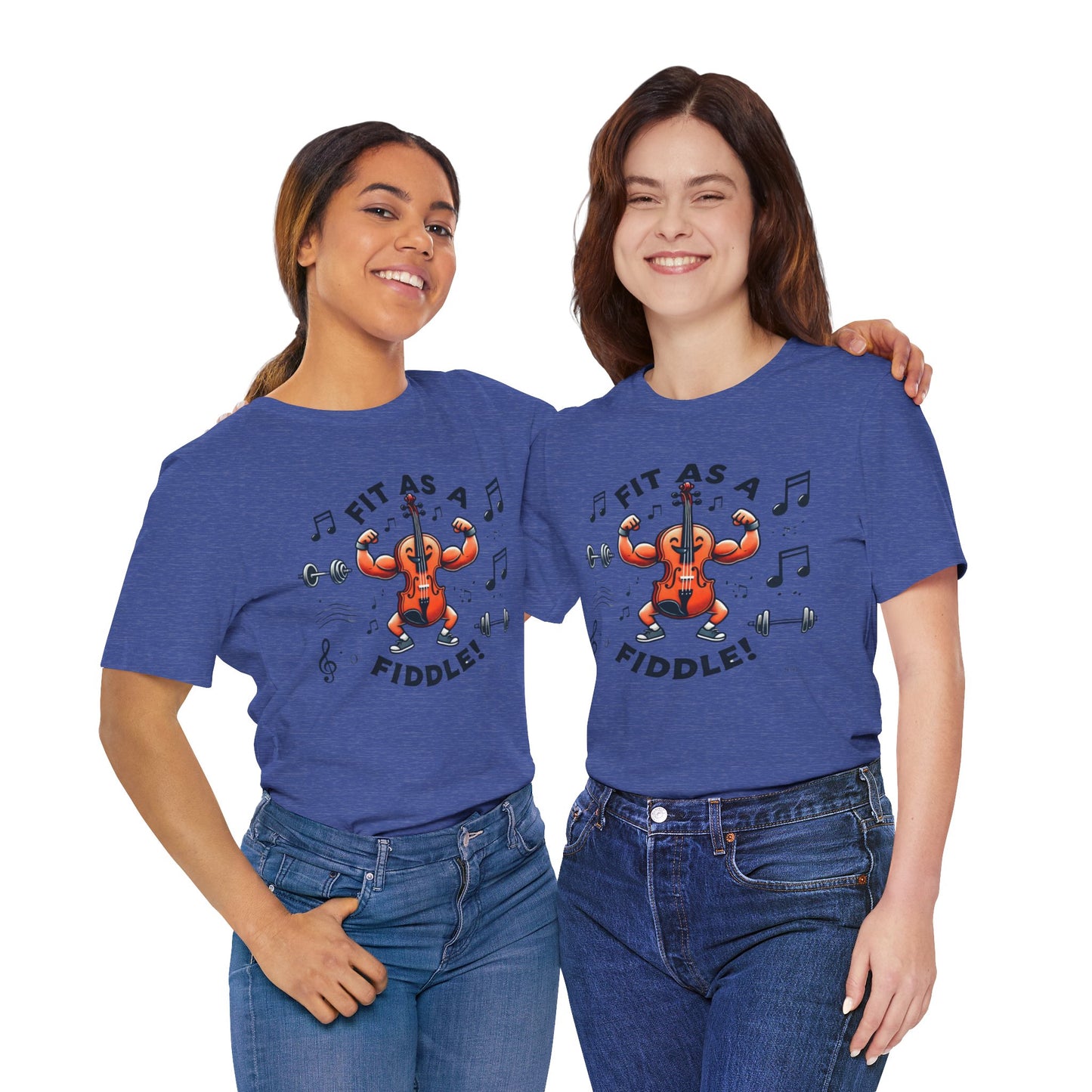 Fit As A Fiddle Unisex Jersey Short Sleeve Tee