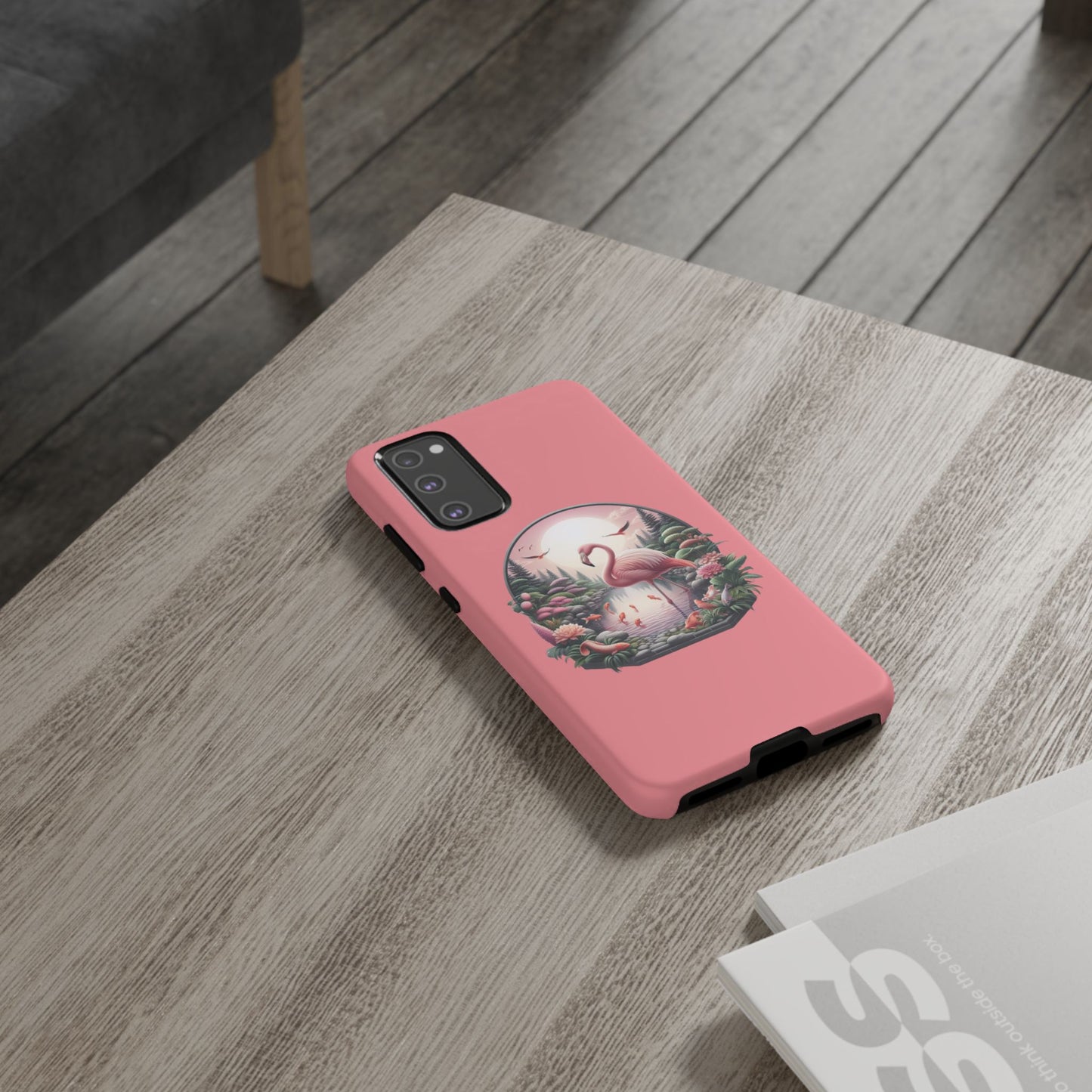 Pink Flamingo - iPhone Tough Phone Case