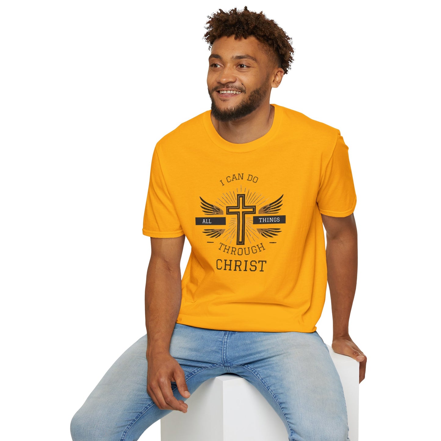 All Things Through Christ Unisex Softstyle T-Shirt