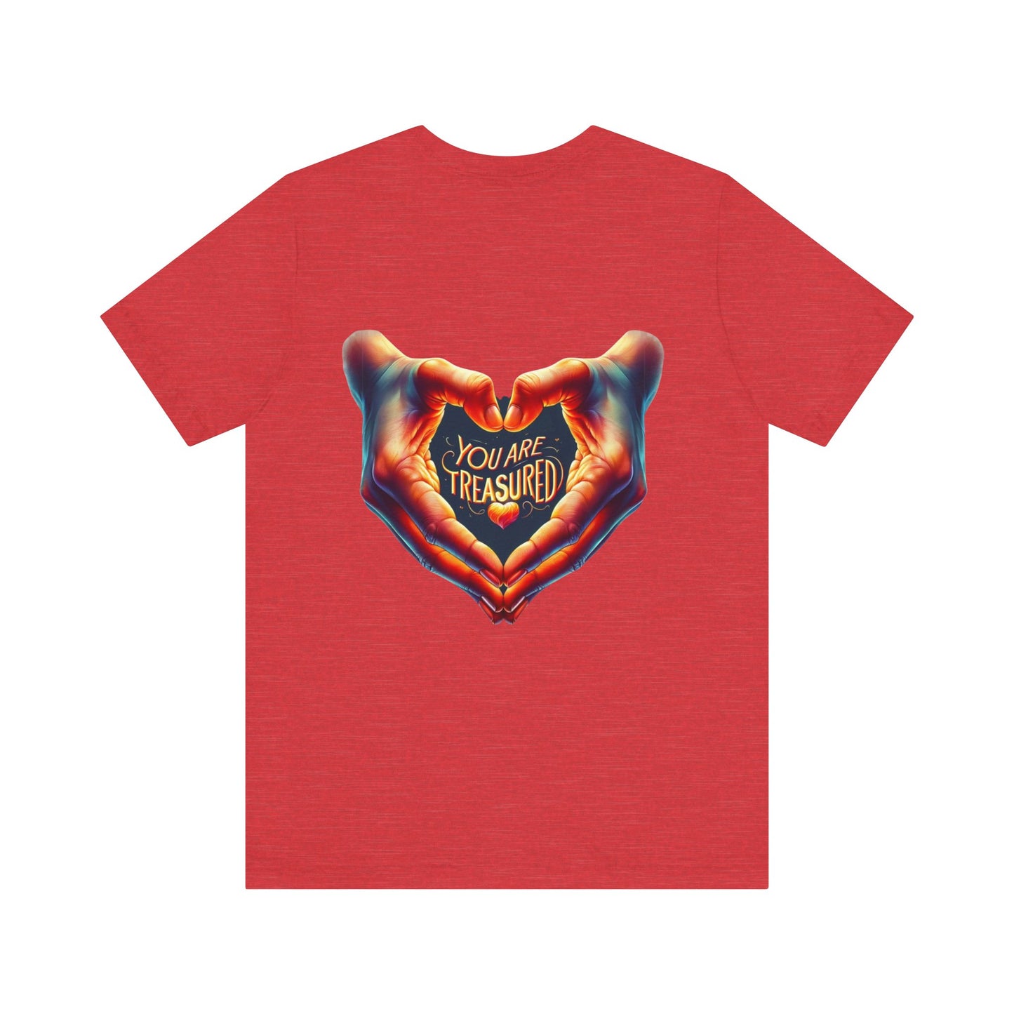 You Are Treasured - Both Sides Printed - Short Sleeve Tee