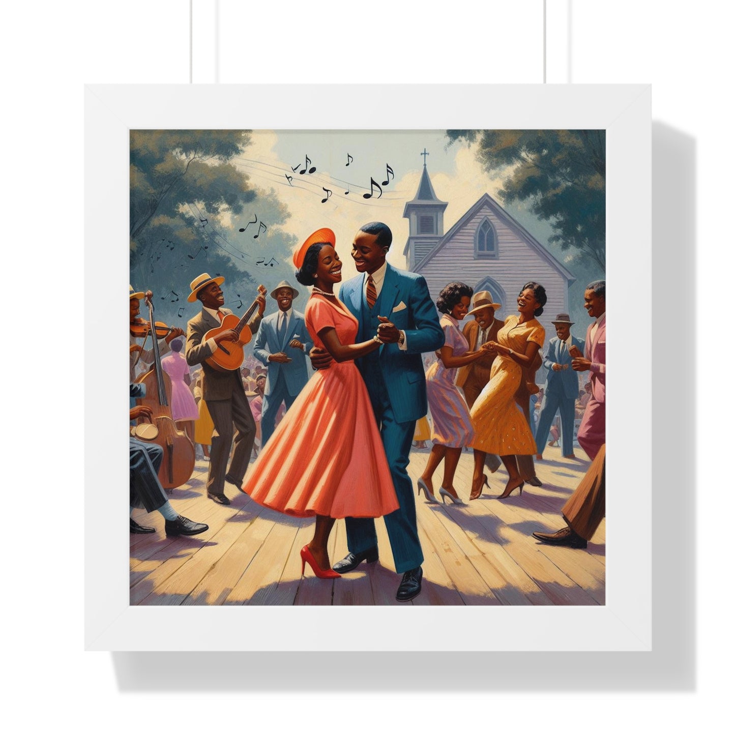 Sunday Smiles -  Unique Wall Art - Framed Wall Art Poster