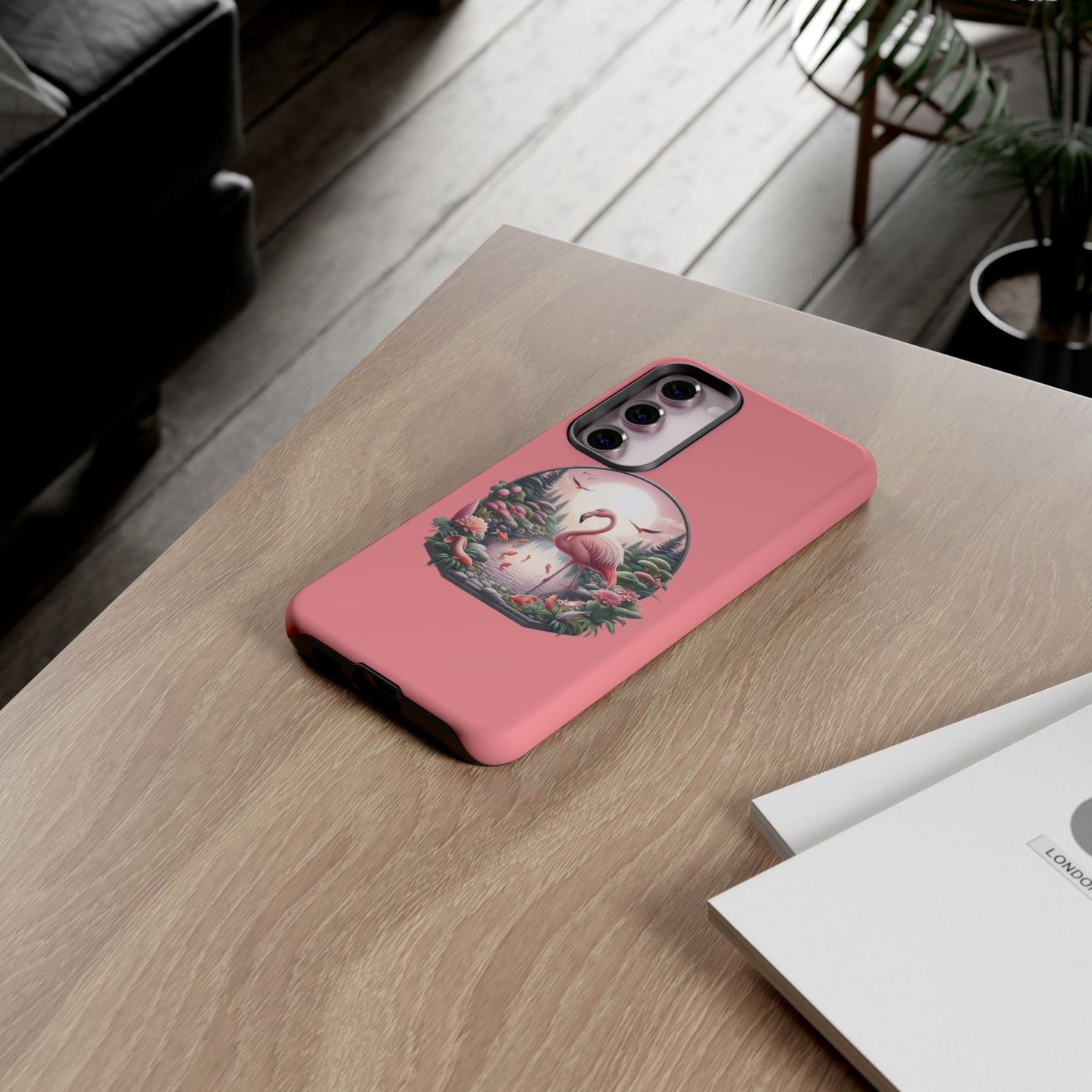 Pink Flamingo - iPhone Tough Phone Case
