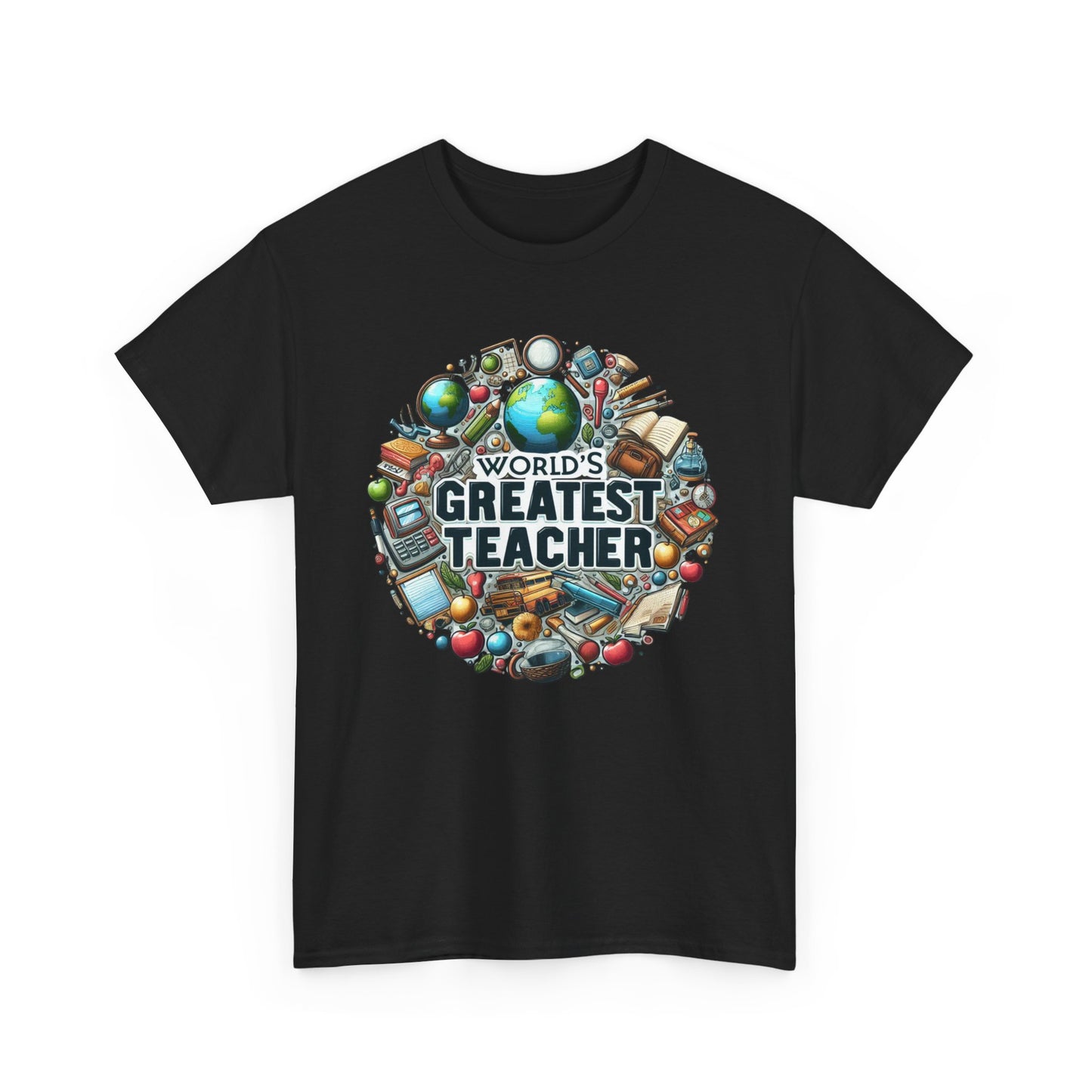 World's Greatest Teacher - Unisex Heavy Cotton Tee (G3)