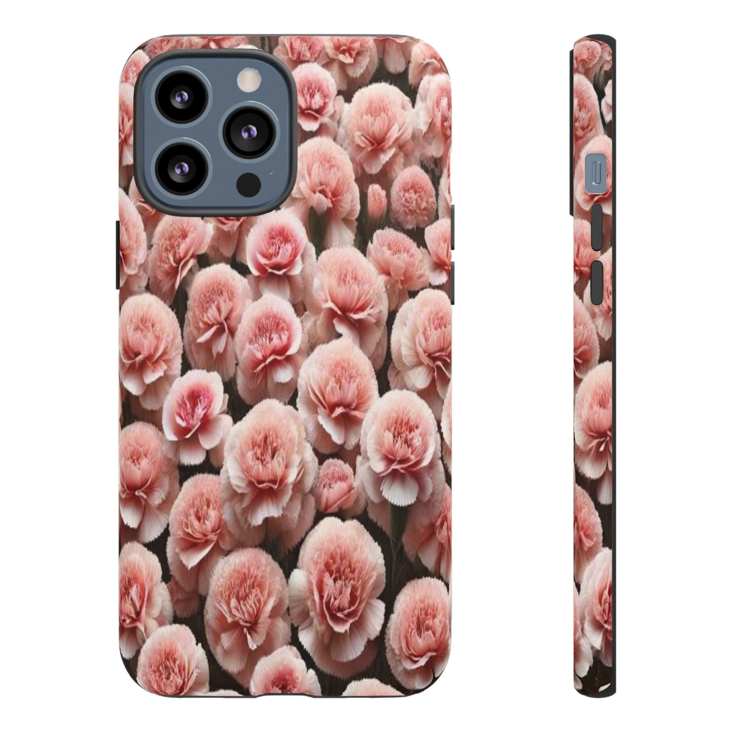 Pink Carnations - Durable Tough Phone Cases