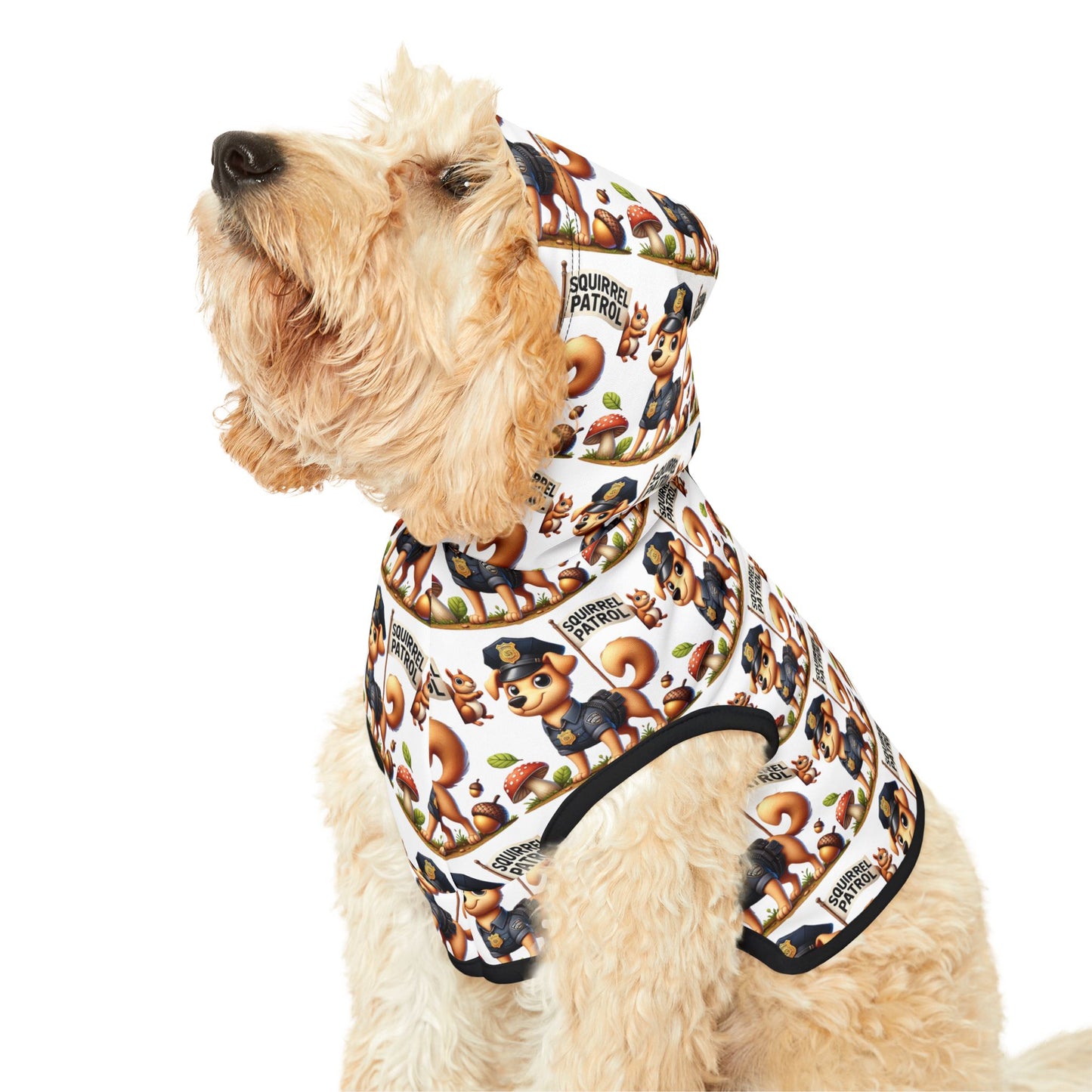 Squirrel Patrol Pet Hoodie (1)