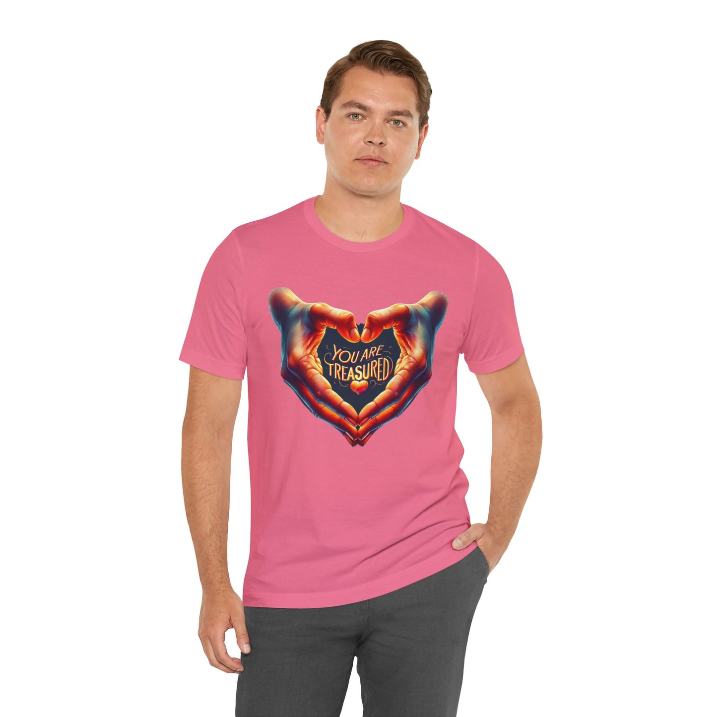 You Are Treasured - Both Sides Printed - Short Sleeve Tee
