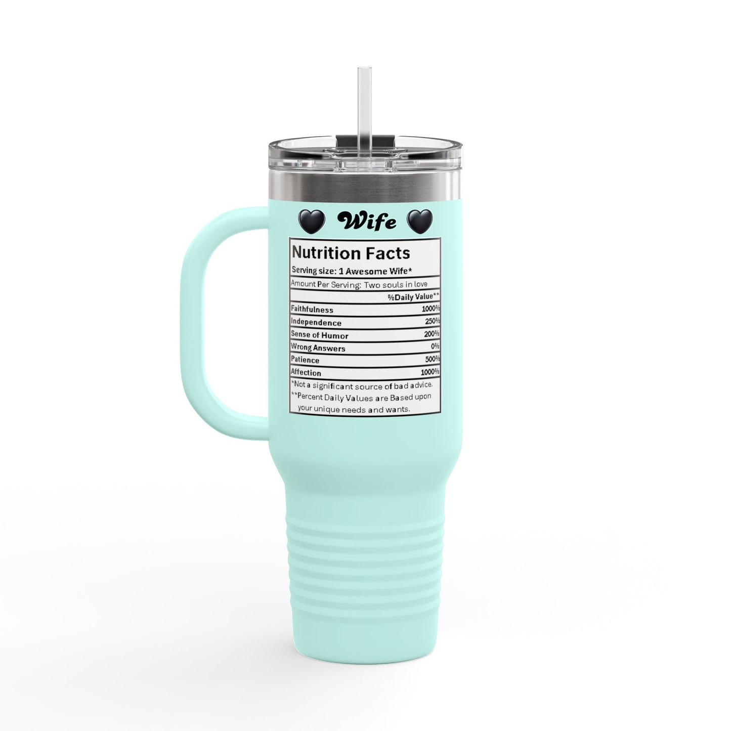 Best Wife Ever - 40oz Insulated Travel Mug -  Stainless Steel