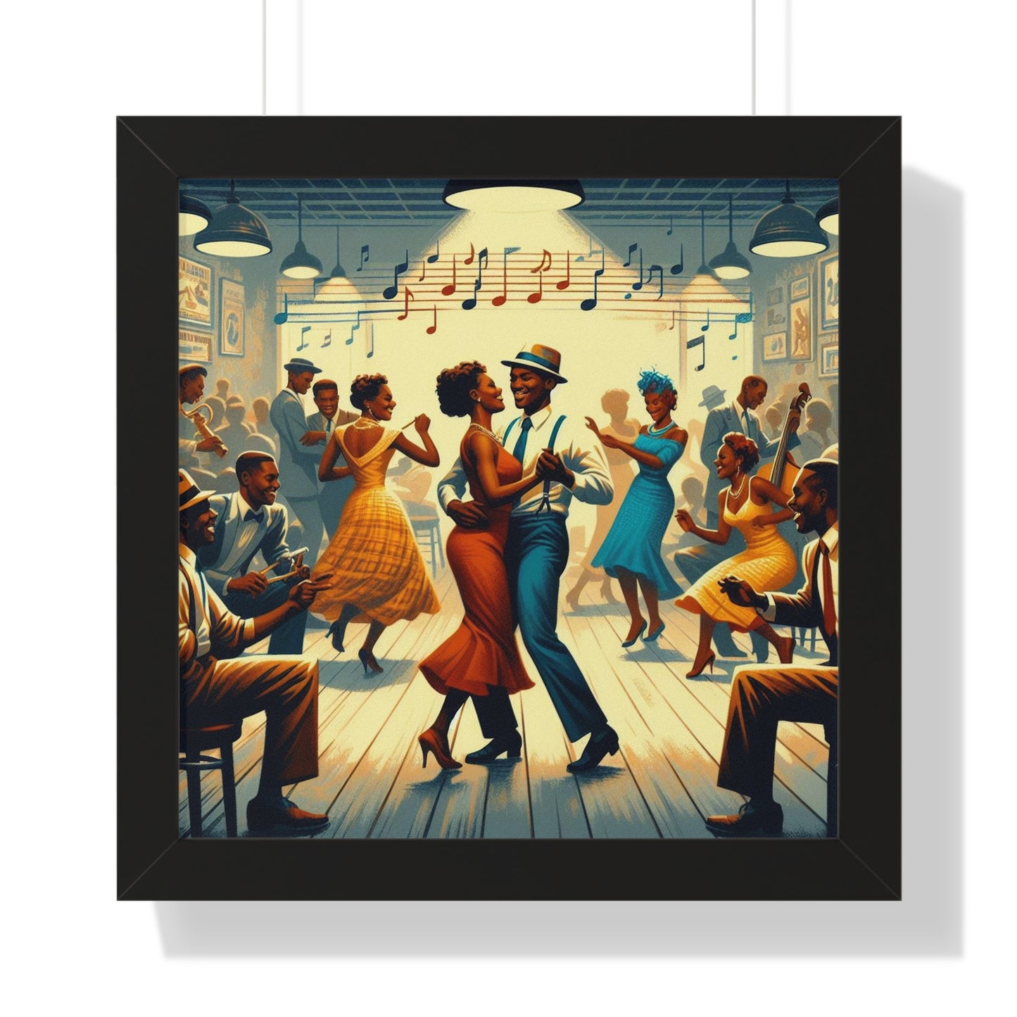 Just You And Me -  Unique Wall Art - Framed Vertical Poster