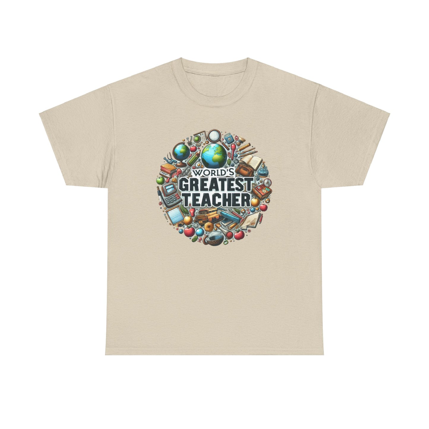 World's Greatest Teacher - Unisex Heavy Cotton Tee (G3)