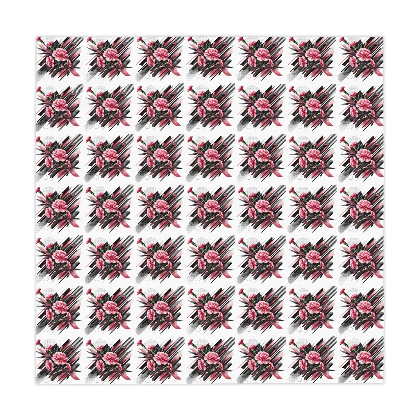 Pink Carnations Tablecloth
