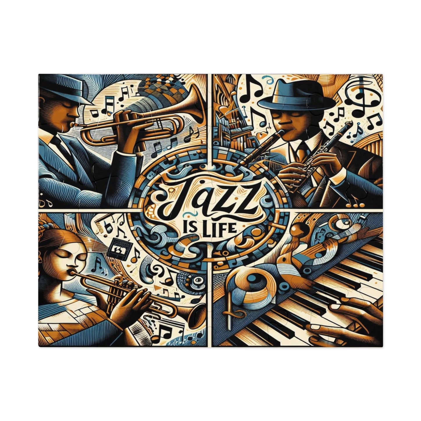 Jazz Is Life - Original Jigsaw Puzzle (30, 110, 252, 500, Piece)