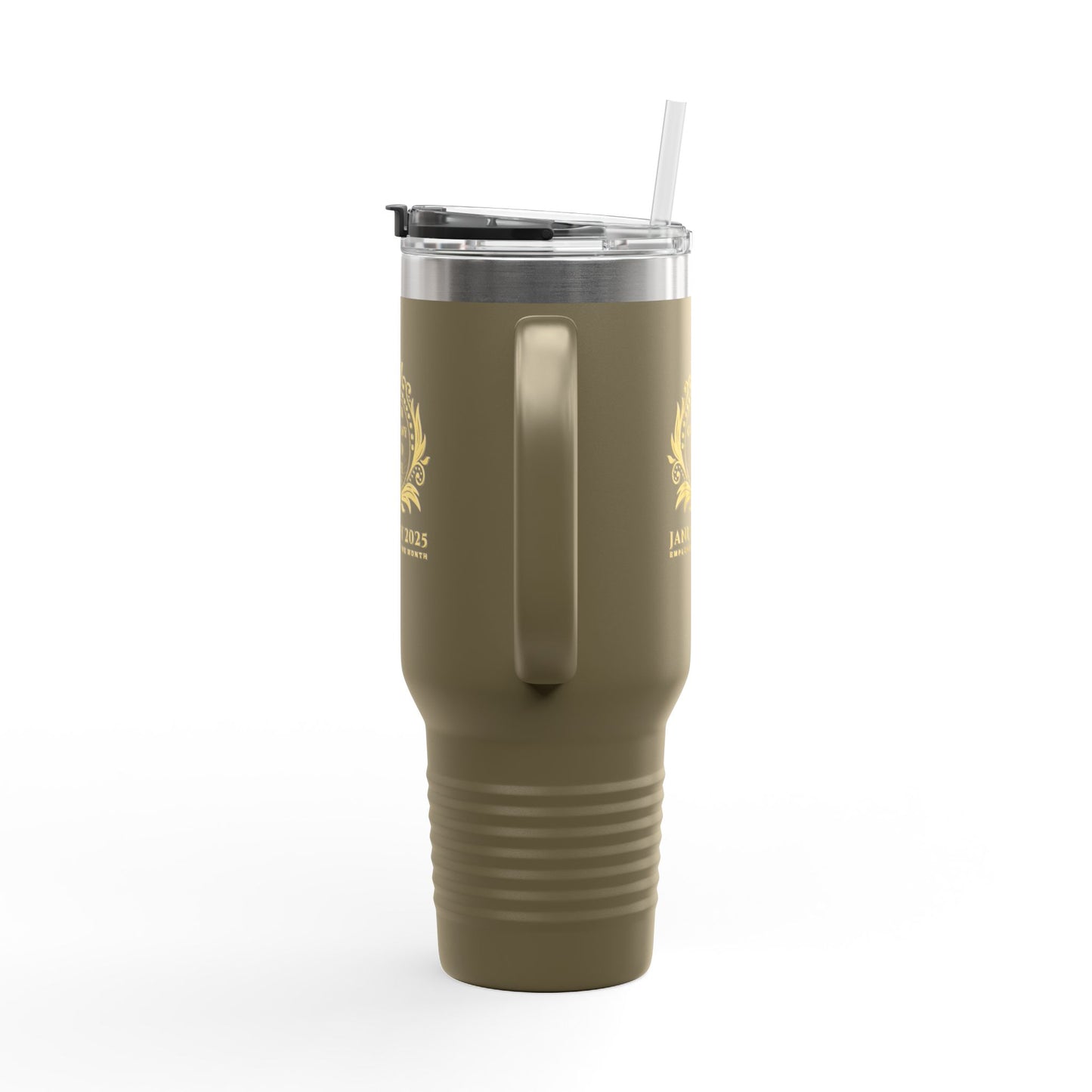 Employee Of the Month, Customizable, 40oz Spillproof, Stainless Steel Double-Insulated Travel Mug