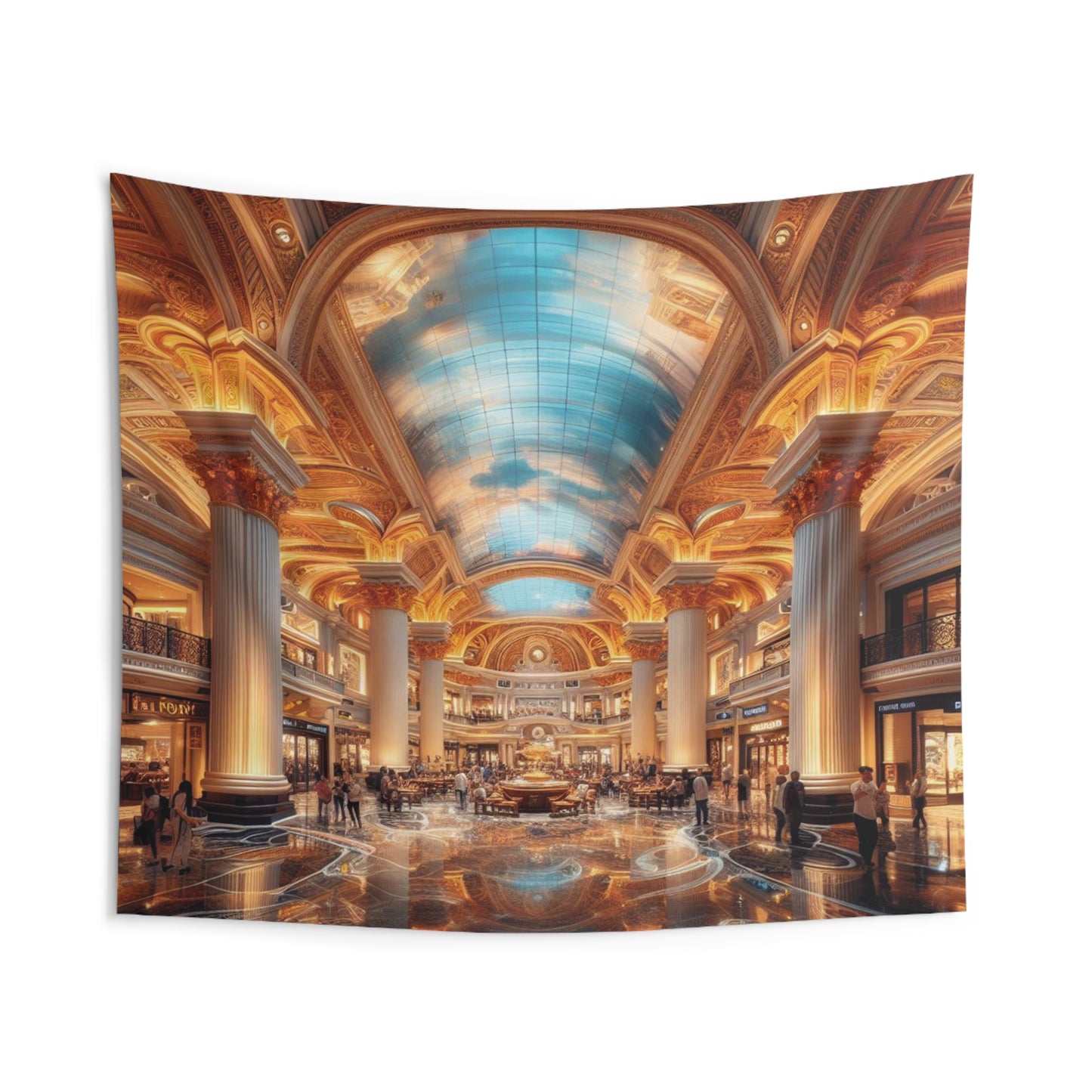 Las Vegas Indoor Ceiling View Tapestry
