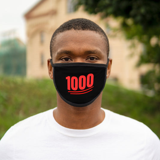 1000% Confirmation Mixed-Fabric Face Mask