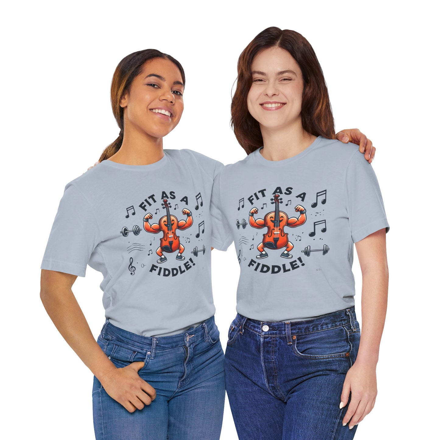 Fit As A Fiddle Unisex Jersey Short Sleeve Tee